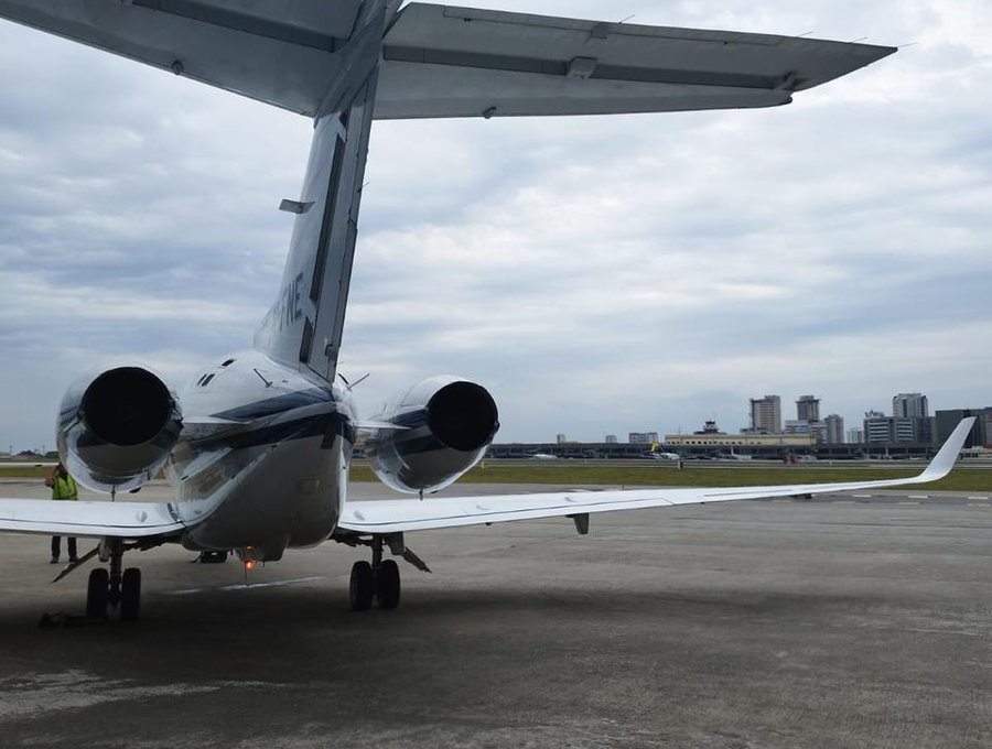Jato executivo para viagens corporativas